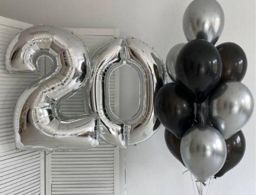 foil number balloon