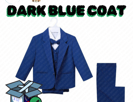 royal blue coat for kids