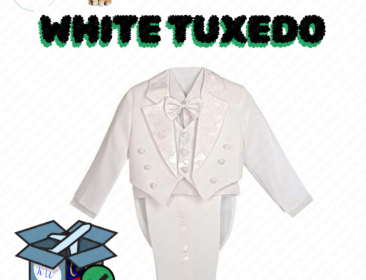 white tuxedo costume