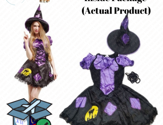 costume adult purple witch