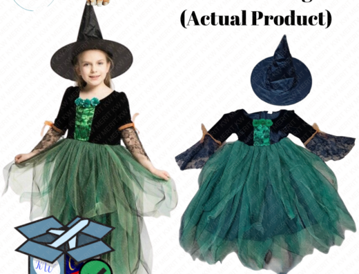 costume green witch