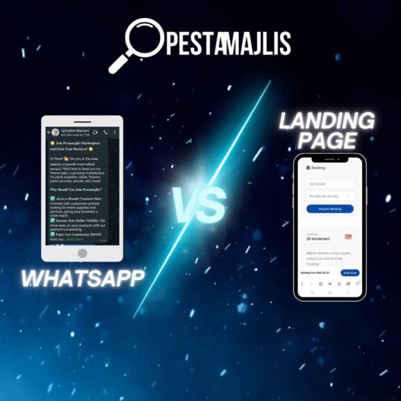 Landing Page vs WhatsApp