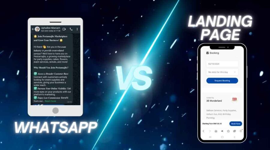 Landing Page vs WhatsApp: Which is Better for Sales Closure?