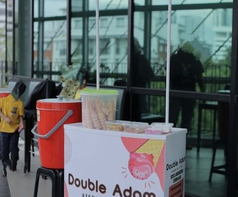 Double Adam Ice Cream Scoop